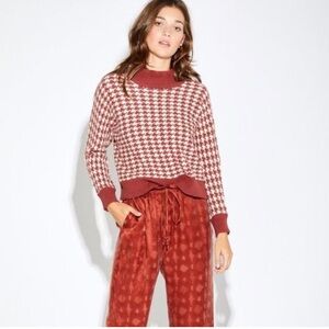Callahan Ari Houndstooth Sweater